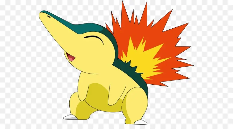 Cyndaquil，การ์ตูน PNG