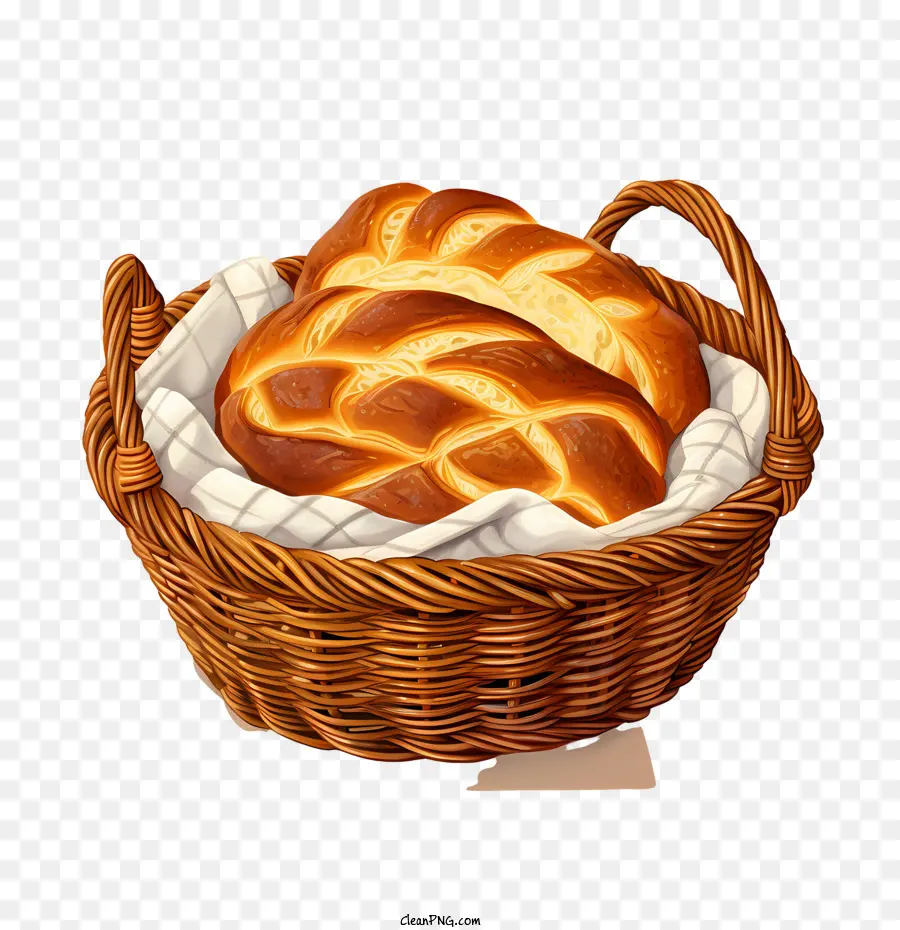 ขนมปัง Challah，ตะกร้าขนมปัง PNG