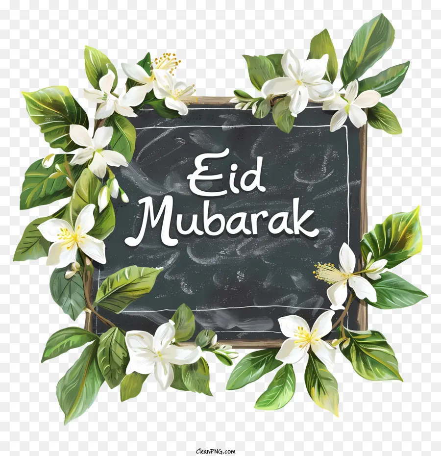 Eid Mubarak，ป้าย Eid Mubarak PNG