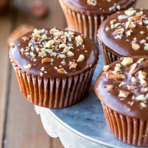 Texas Sheet Cake Cupcakes