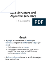 Data Structure and Algorithm (CS-102) : R K Mohapatra