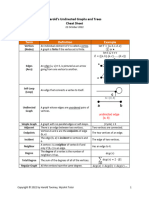 Harolds Undirected Graphs and Trees Cheat Sheet 2022