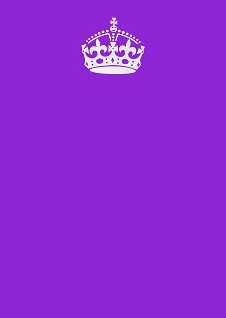 High Quality Keep Calm And Carry On Purple Blank Meme Template