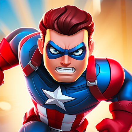 Superhero: Race Clicker Game