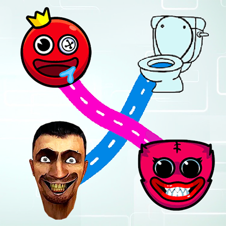 Skibidi Rush: Draw to Toilet Game