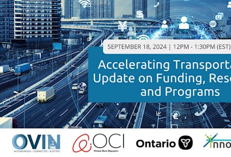 Accelerating Transportation: Update on Funding, Resources and Programs. Date: September 18, 2024 from 12:00pm - 1:30pm, virtually