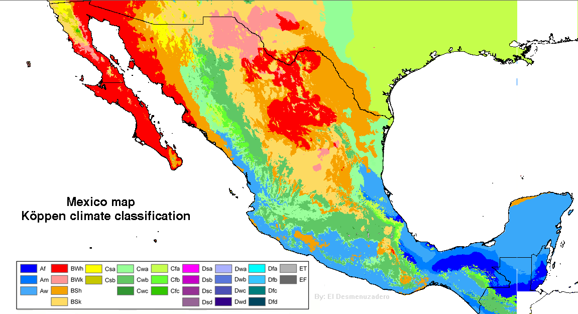 Mapa de México con Nombres, Capitales y Estados – Información imágenes