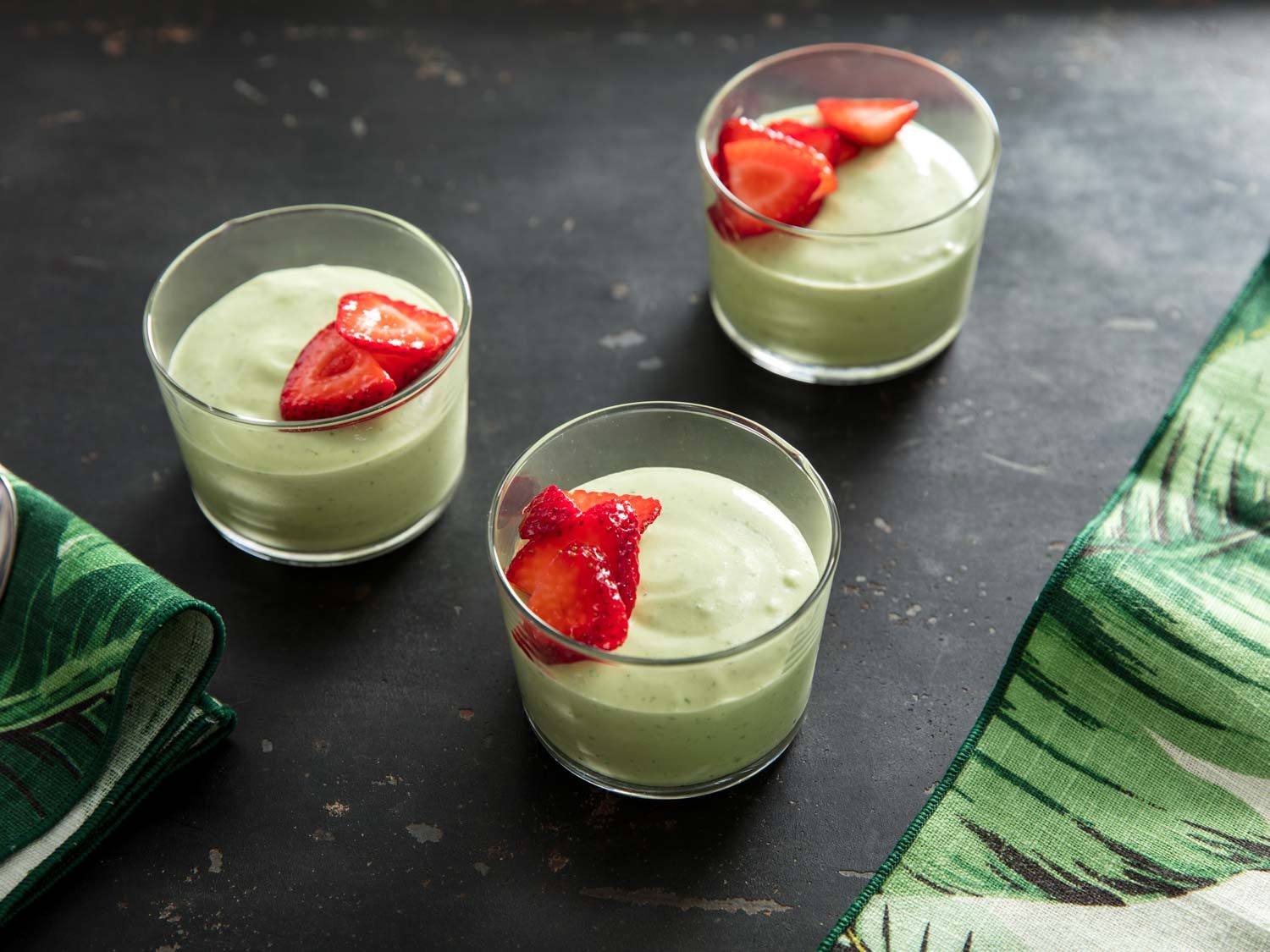 Fresh Basil Mousse