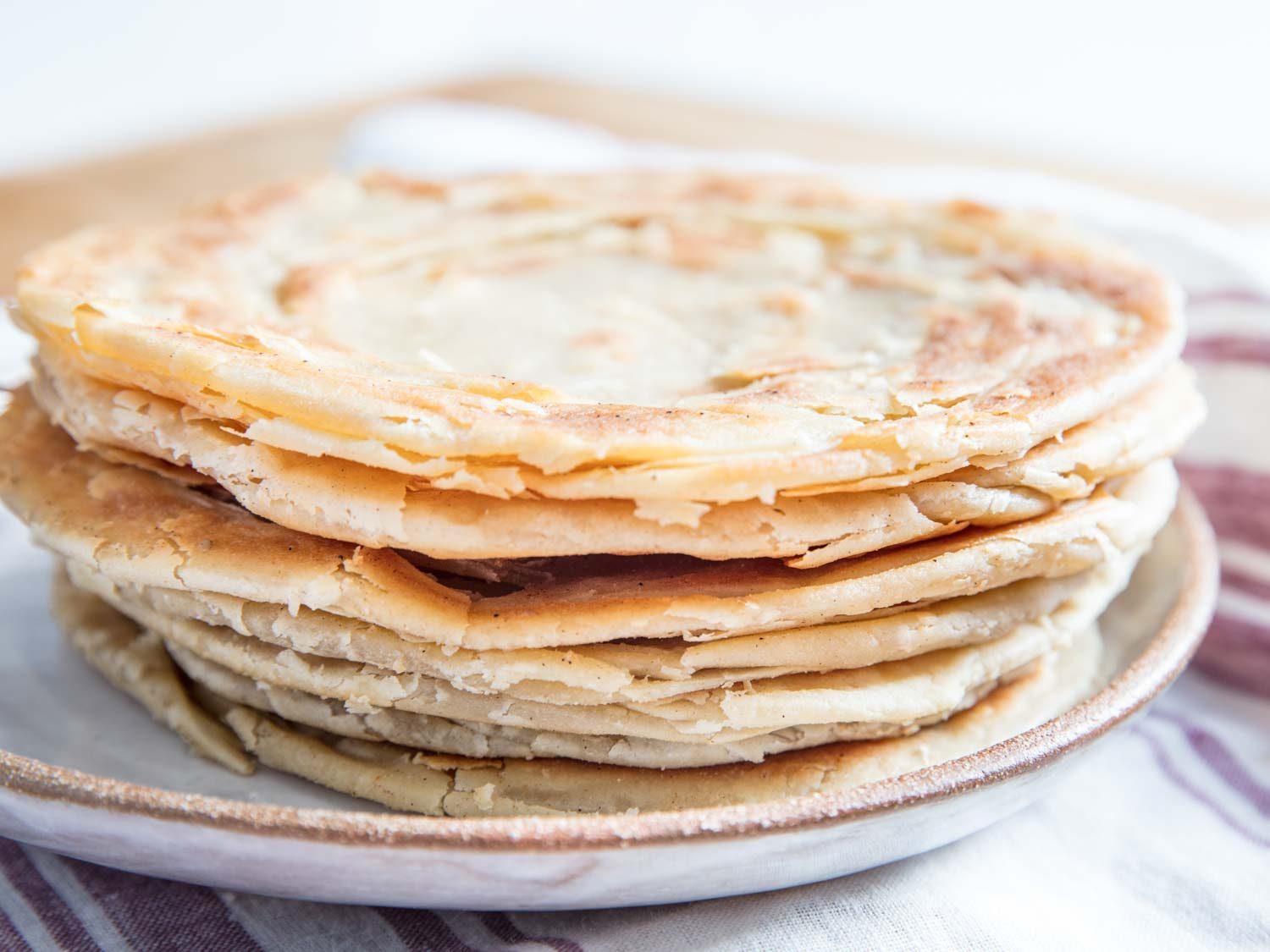 Paratha (Flaky South Asian Flatbread)