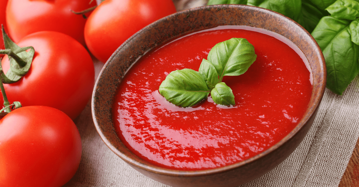 Bowl of Tomato Soup