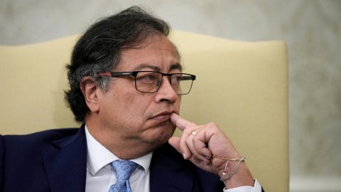 Gustavo Petro, presidente de Colombia (AFP)