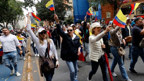 Protestas en Colombia - Foto de referencia de EFE