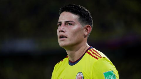 James Rodríguez, jugador colombiano - Foto de EFE