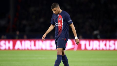 Kylian Mbappé, futbolista del PSG (AFP)