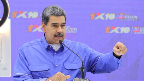 Nicolás Maduro, jefe del régimen de Venezuela - Foto: EFE