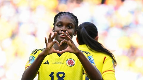 Linda Caicedo, jugadora de la selección Colombia femenina - Foto: EFE