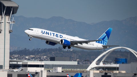 Avión de United Airlines | Foto: EFE