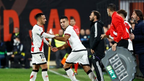 Falcao García con el Rayo Vallecano - Foto: EFE