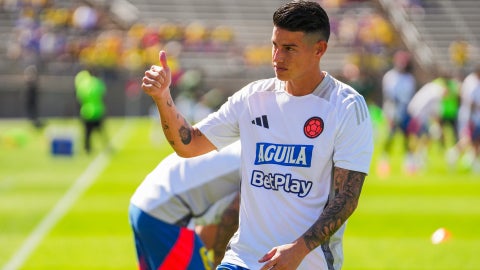 James Rodríguez, jugador de la Selección Colombia - Foto: EFE