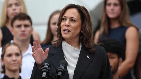 Kamala Harris, precandidata demócrata a la presidencia de EE. UU. - Foto: EFE