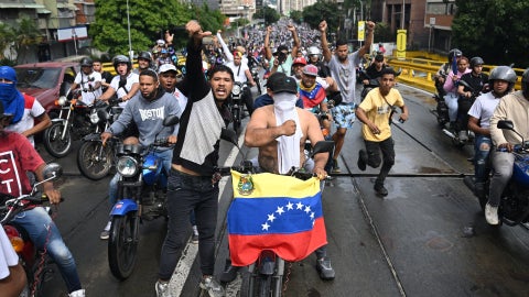 Protestas en Venezuela - Foto AFP