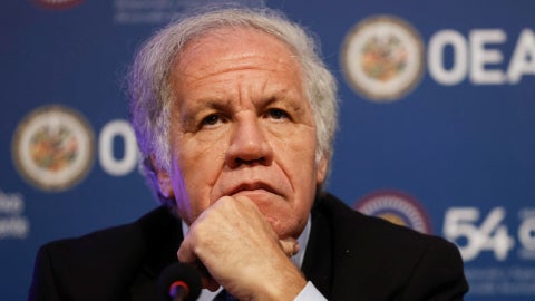 El secretario general de la OEA, Luis Almagro. (EFE)