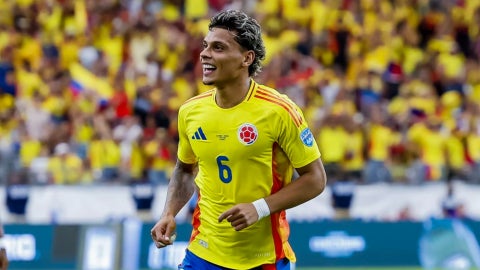 Richard Ríos, jugador de la selección Colombia - Foto: EFE