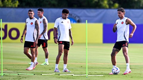 Jugadores de la selección Colombia - Foto: EFE