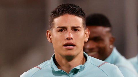 James Rodríguez, futbolista colombiano - Foto: EFE