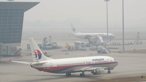 Foto de referencia de un avión de Malaysia Airlines (AFP)