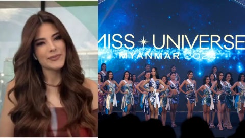 Andrea Radford, la Miss Universe Guatemala que renunció al certamen por estar embarazada / FOTO: captura de video - EFE