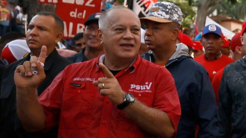 Diosdado Cabello, colaborador de la dictadura venezolana - Foto: EFE