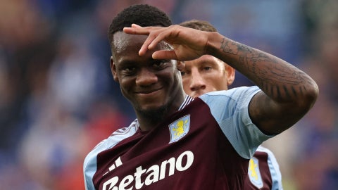 Jhon Duran, delantero colombiano de Aston Villa / FOTO: AFP