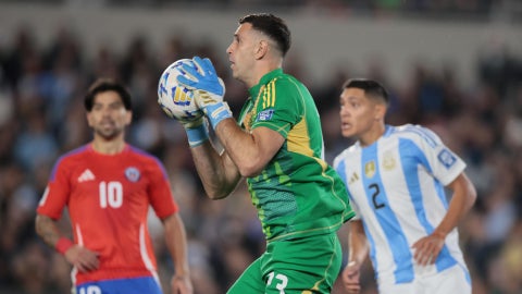 Emiliano 'Dibu' Martínez, portero de la selección de Argentina - Foto: EFE