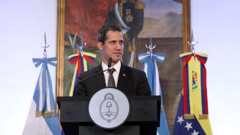 Juan Guaidó, expresidente interino de Venezuela - Foto: EFE