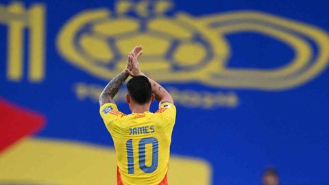 El futbolista colombiano James Rodríguez (AFP)