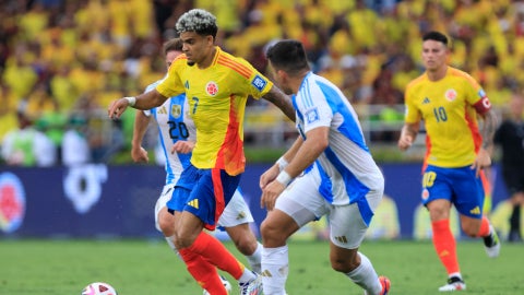 Colombia vs. Argentina por Eliminatorias - Foto: EFE