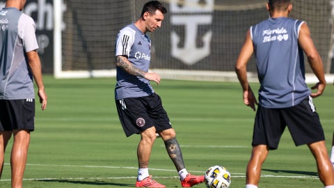 Messi regresa al campo de juego este sábado con el Inter Miami - Foto AFP