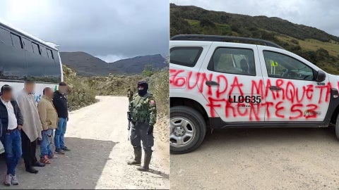 Criminales armados realizaron retenes ilegales en la localidad de Sumapaz en Bogotá.