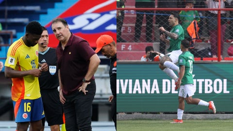 Néstor Lorenzo, entrenador de Colombia, y selección de Bolivia en las Eliminatorias Sudamericanas - Fotos: EFE