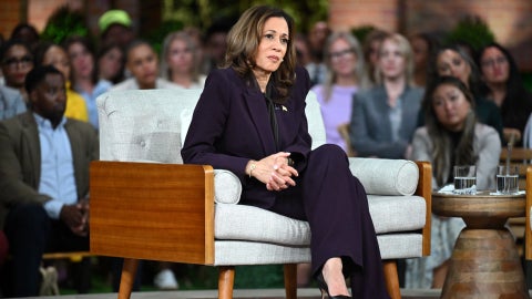 Kamala Harris, vicepresidenta de Estados Unidos (AFP)