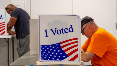 Votantes en Estados Unidos (AFP)