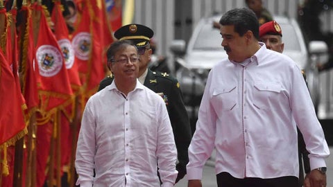 Maduro y Petro se reunirán por cuarta vez / Foto AFP