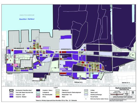 2020 Bayfront Industrial Area Land Use Maps and Tables thumbnail