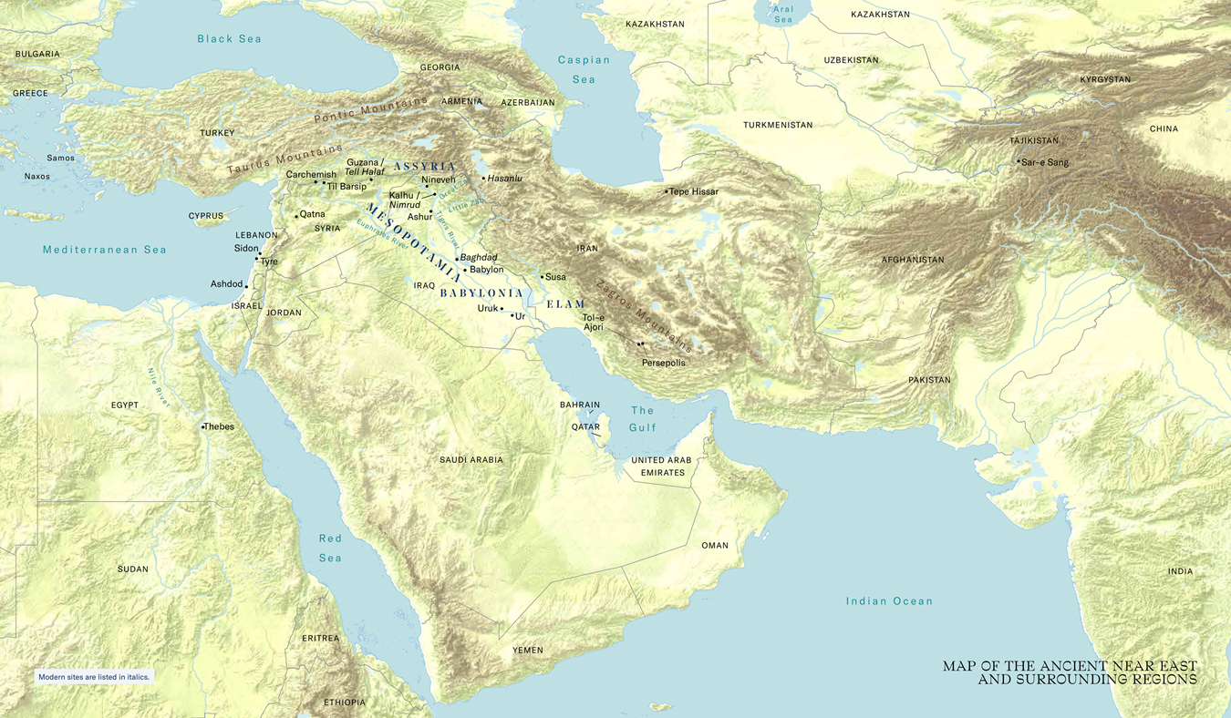 Babylon World Map