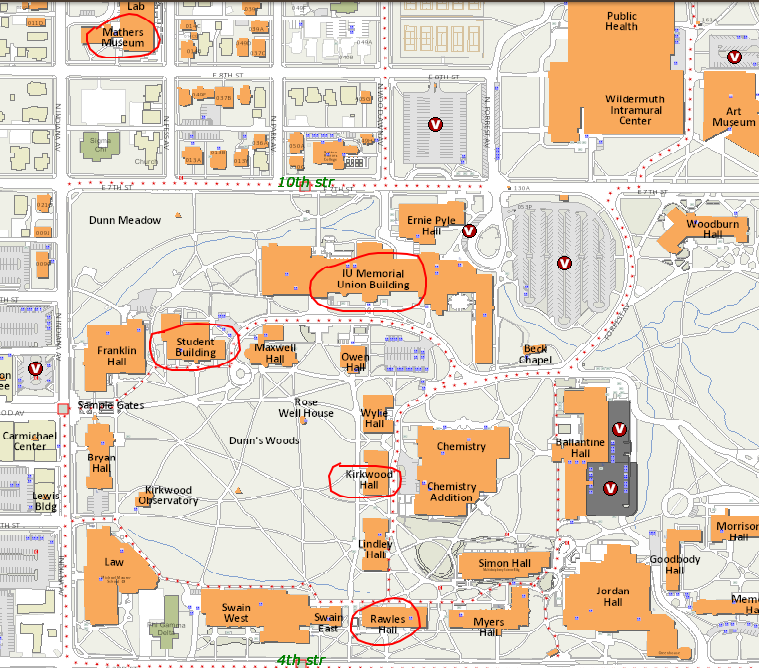 Indiana University Campus Map Zip Code Map - vrogue.co