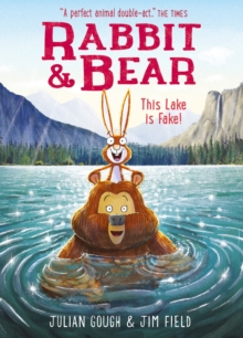 jacket image of title: Rabbit and Bear: This Lake is Fake! - Field, Jim