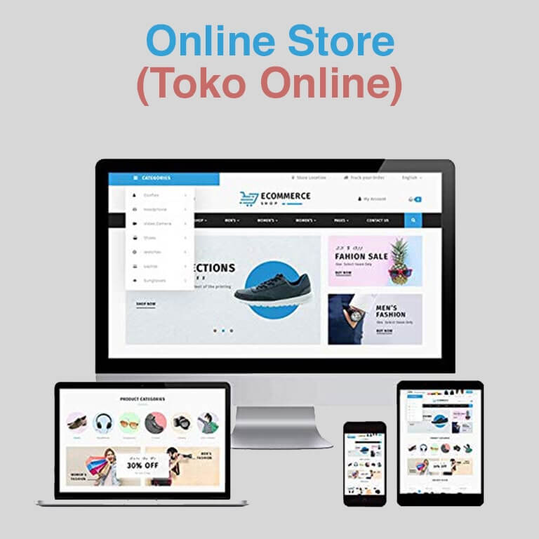 Kursus membuat website toko online