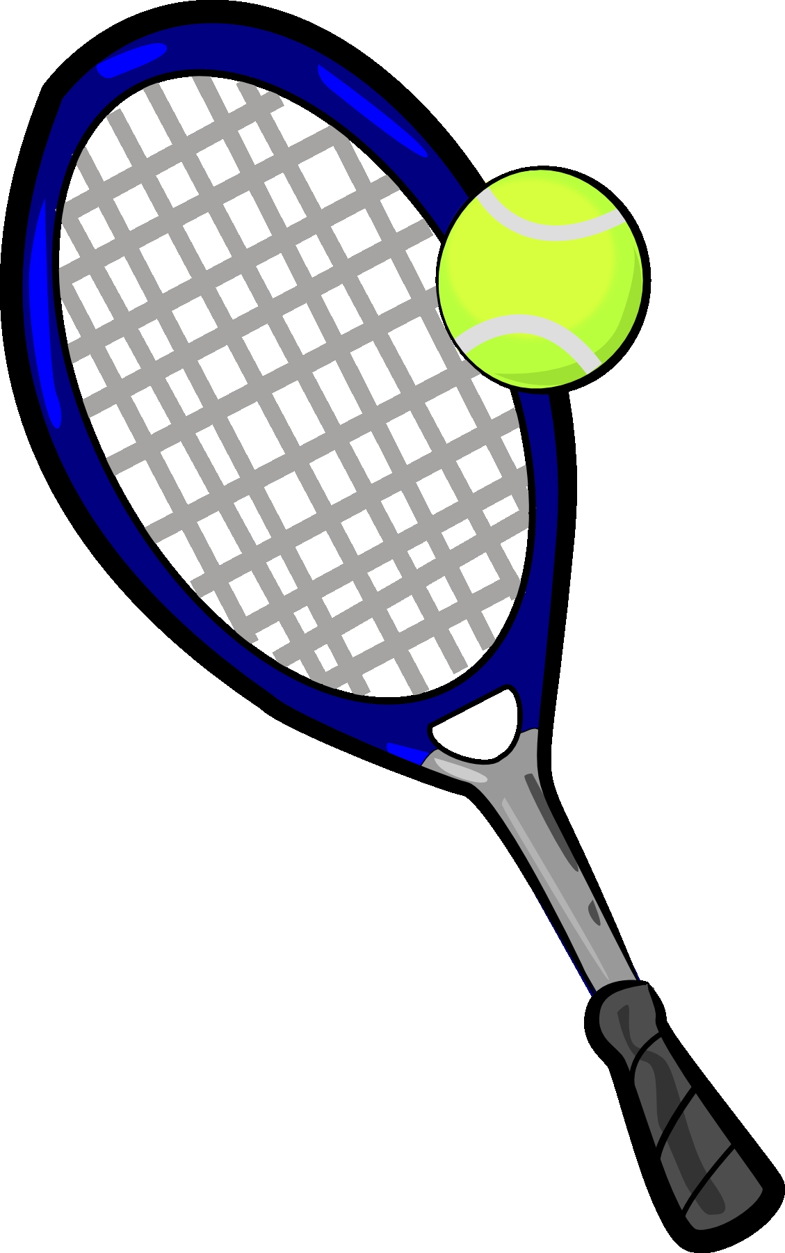 Unique Tennis Clipart Design - Digital Clipart Collection