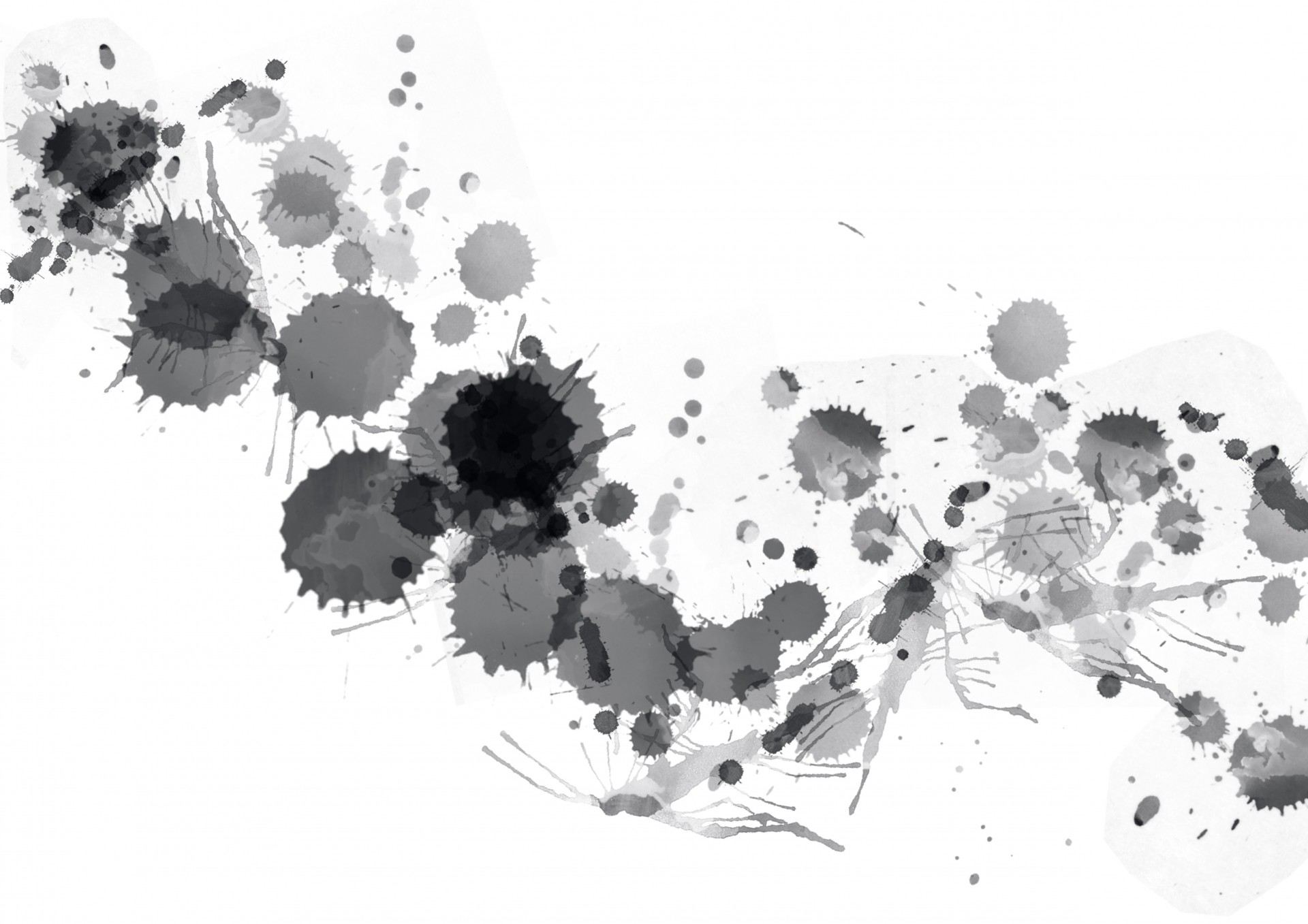 Black Paint Splats Free Stock Photo - Public Domain Pictures